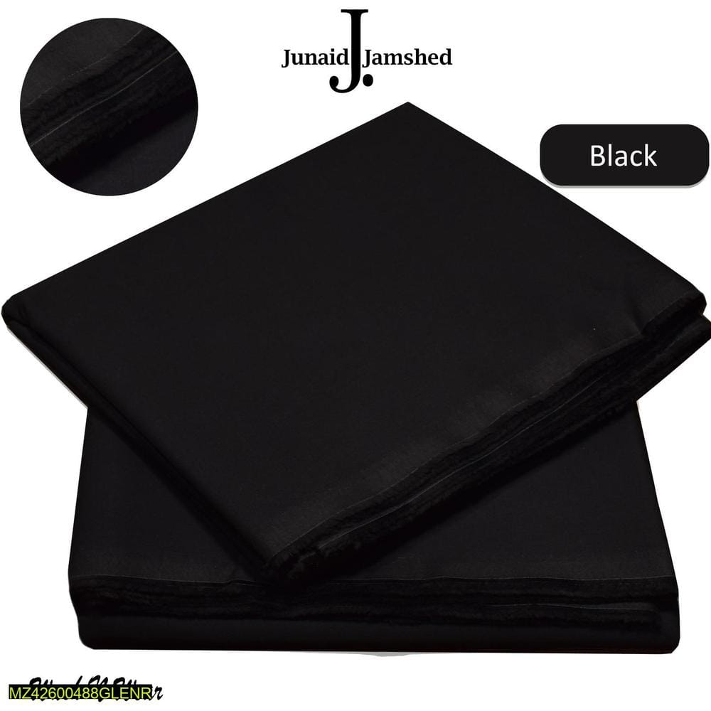 *Product Name*: Men's Black Unstitched Wash & Wear Suit Summer