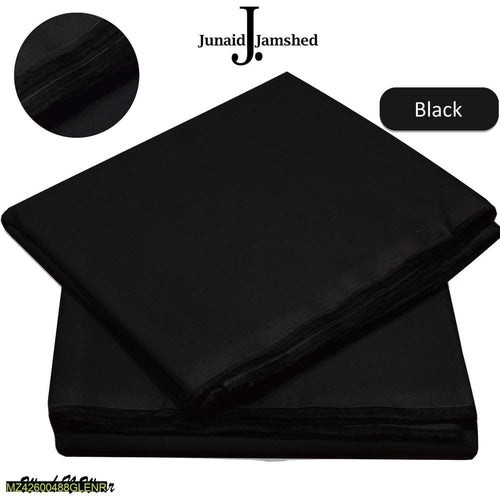 *Product Name*: Men's Black Unstitched Wash & Wear Suit Summer